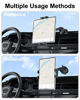 Picture of Car Dashboard Tablet Mount - [Strongest Suction Cup] Car Tablet Holder for Truck Dash Windshield, Telescopic Arm Tablet Stand for Car Mount for 4-13" Tablet iPad Pro 12.9, Air, Mini, Galaxy Fold, Fire