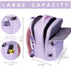 Picture of SHRRADOO Travel Laptops Backpack for Women Men, Casual Work Bag 17inch Backpack Airline Approved Backpack for Hiking Business (Light Purple)