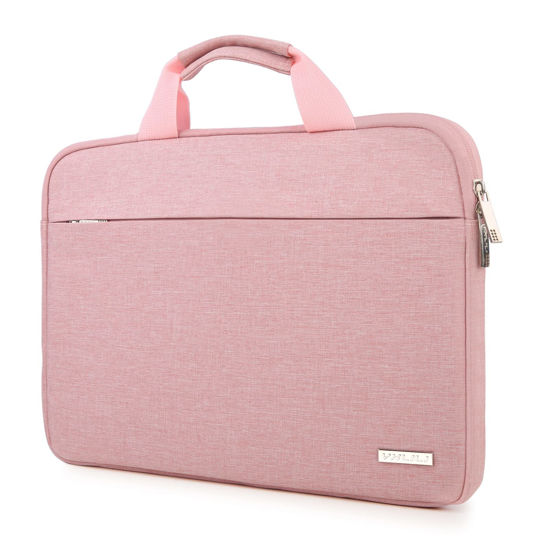 Picture of YXLILI Laptop Sleeve 15.6 inch Computer Case for Laptop Protective case with Handle Soft Lining Padded Bag Shock Resistant for 16 inch MacBook Pro Air Hp Acer Asus Lenovo Dell Chromebook