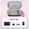 Picture of Seracle Camera Bag Carrying Case Compatible with Canon G7X Mark III/ G7X Mark II Digital Camera, Hard Bag Suitable for Travel and Home Storage (Black)