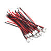 Picture of 20 Sets Mini Micro JST-XH 2.54mm Pitch 2 Pin Male Connector with 10cm Silicone Wire Cables and Female Socket