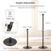 Picture of Koolehaoda Monopod Stand for Desk, 16"-28" Adjustable Camera Table Mount Stand with Heavy Base, Carbon Fiber Monopod Mount Stand for DSLR Camera, Light, Webcam, Live Streaming, Vlogging