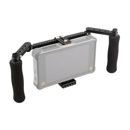 Picture of CAMVATE Monitor Cage with Adjustable Handles for 5 inch and 7 inch LCD Monitors - 1871