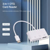 Picture of [2 Pack] SD Card Reader for Android, Micro SD Card to USB Adapter, USB C SD Card Reader for Camera Memory Card Reader, Wansurs SD Card Reader for PC Phone Pads