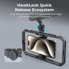 Picture of SmallRig Rotatable Bilateral Quick Release Side/Top Handle for SmallRig HawkLock Quick Release Ecosystem for Smartphones 4842