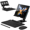 Picture of Enituo Wireless Bluetooth Keyboard & Stand Holder for Samsung Galaxy Z Fold 6 5 4 & Pixel Fold, Portable Travel Keyboard Set for Tablet iPad Mini, Adjustable Foldable Desk Holder + Stylus Pen + Mouse