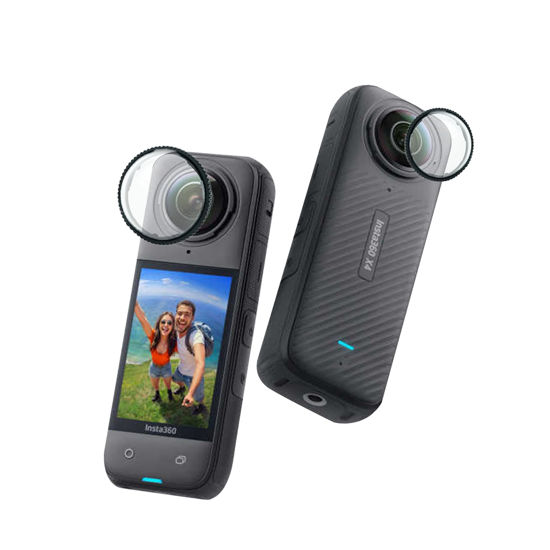 Picture of X4 Lens Guards Compatible with Insta360 X4 Premium Glass Cover Lens Protector X4 Accessory