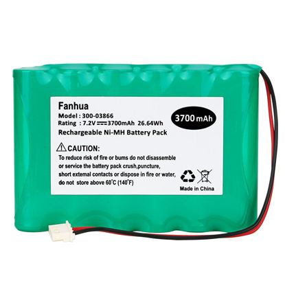 Picture of Fanhua Battery Replacement for 300-03866 Honeywell Alarm Lynx 5100, 5200, 5210, Lynx Touch 7000, Lyric Controller, Lyric Keypad LCP500-L LYNXRCHKIT-SHA ADT Ademco System 7.2V, 3700mAh