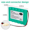 Picture of Fanhua Battery Replacement for 300-03866 Honeywell Alarm Lynx 5100, 5200, 5210, Lynx Touch 7000, Lyric Controller, Lyric Keypad LCP500-L LYNXRCHKIT-SHA ADT Ademco System 7.2V, 3700mAh