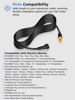 Picture of Replacement for Garmin 010-11617-32 Extension Cable 12-Pin, Compatible with 12-Pin Garmin Scanning Transducers, 12-Pin Airmar Transducers with XID, ECHOMAP, STRIKER, LiveScope, GPSMAP Series (10 Feet)