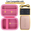 Picture of co2CREA Hard Travel Case Replacement for Fujifilm Instax Mini Link 3 2 1 Smartphone Printer (All Pink Case)
