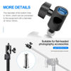 Picture of WELLMAKING 2PCS Rapid Adapter Convert with 3/8" and 1/4" Screw DSLR Mount Bracket Multi Functional Mount Bracket Adapter, Photo Studio, Light Stand Tip Boom Arm Photo Studio Photography Accessory