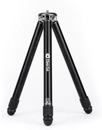 Picture of XbotGo Update T1 Tripod, 3.77ft Height, 6.6lb Load Capacity, Lightweight Aluminum, Compatible Chameleon Sports Gimbal, Extra Quick-Release Mount, Easy Setup, Portable