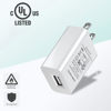 Picture of 2-Pack Power Adapter Compatible with Outdoor WYZE Cam, Blink Mini, Nest Cam, Ring Stick Up Cam, Security Camera Charger Plug, White