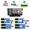 Picture of New A1708 M.2 NVME SSD Convert Adapter,M.2 NVME SSD Convert Adapter Card Upgrade Replacement for MacBook Pro 13 inch with Retina Display A1708 Late 2016 Mid 2017