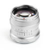 Picture of TTArtisan 50mm F1.2 APS-C Manual Focus Sliver Lens for Sony E Mount Camera Like A5000 A5100 A6000 A6100 A6300 A6400 A6500 A6600 NEX-3 NEX-3N NEX-3R NEX-5T NEX-5R NEX-5 NEX-5N NEX-7 NEX-5C