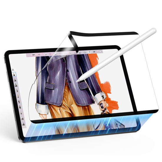 Picture of ESR for iPad Pro 12.9 Inch Paper-Feel Magnetic Screen Protector 6th/5th/4th/3rd Generation (2022/2021/2020/2018), Write and Draw Like on Paper, Detachable and Reusable, Matte Finish