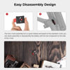 Picture of SMALLRIG Battery Plate with V-Lock Mount with Dual 15mm Rod Clamp Kit for Camera Power Supply - 4958