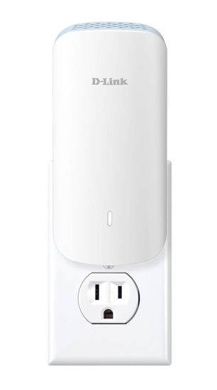 Picture of D-Link AX3000 Mesh WiFi 6 Range Extender | Universal Compatibility | 1x Gigabit LAN Port | AI Enabled | Covers up to 2800 sq. ft | Whole Home Booster (E30)