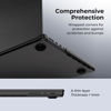 Picture of EooCoo Case Compatible with MacBook Pro 14 inch 2025 2024-2021 M4 M3 M2 M1 Pro/Max Chip, [Ultra Thin Armor] [100% Match Space Black] [Anti-Fingerprint] Hard Shell&Keyboard Skin, Space Black