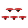 Picture of PATIKIL Camera Shutter Button, 5 Pack Soft Shutter Release Button Pure Copper Camera Button Convex Suitable for Nikon for Fujifilm for Leica DSLR/SLR Camera, Red