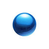 Picture of SANWA Trackball 34mm/1.34in, Replacement Ball for Logitech m575, m570, MX Ergo, Kensington, and Other Compatible Trackball Mouse, Glossy Blue