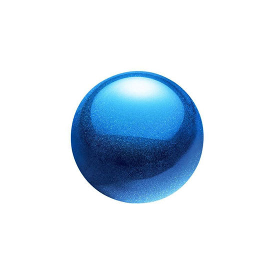 Picture of SANWA Trackball 34mm/1.34in, Replacement Ball for Logitech m575, m570, MX Ergo, Kensington, and Other Compatible Trackball Mouse, Glossy Blue