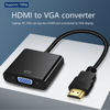 Picture of ECKDZMY HDMI to VGA Adapter, HDMIVGA Male to Female Converter with for Laptop Desktop PC PS3 PS4 Xbox 360 Wii U HDTV Monitor Projector Support 4K 1080P