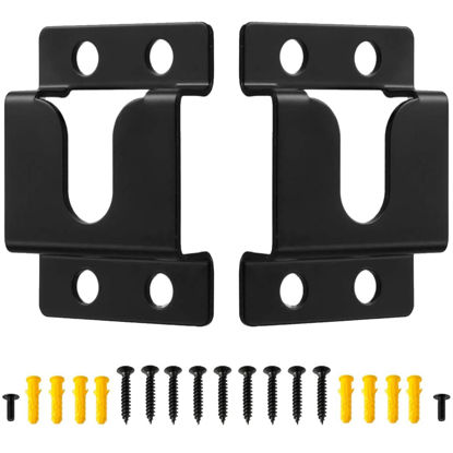 Picture of tiebutie Soundbar Wall Mount for Vizio Sound Bar Mount Mounting Bracket for Vizio Rear Speaker Mount - Space Saving Bracket for Vizio Soundbar Wall Mount Under or Above TV