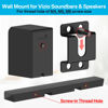 Picture of tiebutie Soundbar Wall Mount for Vizio Sound Bar Mount Mounting Bracket for Vizio Rear Speaker Mount - Space Saving Bracket for Vizio Soundbar Wall Mount Under or Above TV