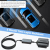 Picture of OBD Radar Detector Cable,OBDII Radar Detector Charger Cable, Radar Detector Adapter,OBDII Power Cord Compatible with Escort MAX 360 Passport Unide R1/R3 Beltronics Radenso XP etc Radar Detector-RJ11