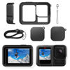 Picture of Silicone Case Accessories for GoPro Hero 13, JKOISL 1*Silicone Case, 2 Set*Screen Protector, 1*Charging Side Cover, 2*Lens Cover, Screen Protector Accessories for GoPro Hero 13