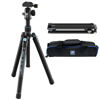 Picture of SIRUI 60" Carbon Fiber Tripod for Camera with 360° Panoramic Ball Head, Arca QR Plate, Compact Lightweight 2.1lbs Travel Tripod for DSLR Video Camcorder, Max Load 10kg, Traveler X-III