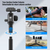 Picture of SIRUI 60" Carbon Fiber Tripod for Camera with 360° Panoramic Ball Head, Arca QR Plate, Compact Lightweight 2.1lbs Travel Tripod for DSLR Video Camcorder, Max Load 10kg, Traveler X-III