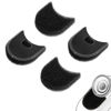 Picture of PEUTIER 4pcs for Insta360 GO 3 & GO 3S Mic Wind Muff, Black Wind Noise Reduction Cover, Microphone Windshield Replacement Windscreen Cover, Professional Video Accessories