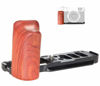 Picture of WEPOTO X100V Hand Grip Quick Release Plate L Bracket Compatible with Fujifilm X100V Camera,Aluminium Padauk-1009