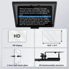 Picture of GEIMRSY 14-inch Camera Teleprompter with Adjustable Glass Frame with HD Glass, Compatible with iPad 14-inch or Smaller, Aluminium Construction
