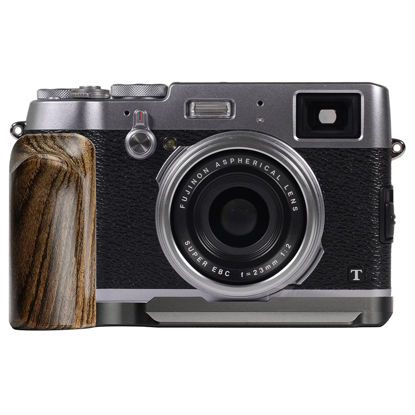 Picture of WEPOTO X100T Hand Grip Quick Release Plate L Bracket Compatible with Fujifilm X100T Camera,Aluminium Bocote-1012
