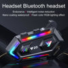 Picture of BTQILEYOO Y20 Motorcycle Helmet Bluetooth Headset, Flash Color RGB Lighting Effect, Bluetooth 5.3 Headphone, Smart Noise Reduction, HiFi Level Sound Quality, IPX6, Compatible with All Helmets