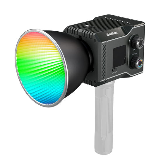 Picture of SmallRig RC 60C RGB LED Video Light Built-in Battery with APP Control, Continuous Output Lighting 2500K-10000K with G/M Adjustment & Colored Filter Adjustment (Lite Edition)