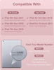 Picture of Hamile Keyboard Case for iPad 9th Generation 10.2 Inch - Backlit Wireless Detachable Folio Keyboard Cover with Pencil Holder for iPad 8th 7th Gen/iPad Pro 10.5" / iPad Air 3rd Gen (Pink Rose)