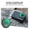 Picture of K&F Concept UV Filter Compatible with DJI Osmo Action 5 Pro/Osmo Action 4, HD Protective Filter,Multi-Coated/Optical Glass/Aluminum Alloy Frame