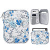 Picture of TiMOVO 6-7 Inch Tablet Sleeve for All-New Kindle 2022/10th Gen 2019 /Kindle Paperwhite 11th Gen 2021/Kindle Oasis E-Reader, Protective Case with Pocket for Kindle (8th Gen, 2016), Blue Flower & White
