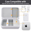 Picture of co2CREA Hard Case Compatible with Apple 2024 Mac Mini Desktop Computer M4 chip / M4 Pro chip (White Case)