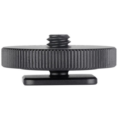 Picture of Leofoto FA-01 Hot/Cold Shoe to 1/4" Male Adapter Flash Accessory