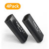Picture of AGVEE 4 Pack USB-C Female to Female Bidirectional Adapter, PD 100W USB 3.2 Gen 2, Type-C USBC 10G Data Coupler Extender Extension Converter Connector, Black
