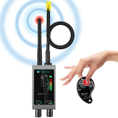Picture of Bug Detector, Hidden Camera detectors,Anti spy Detector,RF Detector, GPS Detector Anti Tracking Strong Magnetic Detector for GPS Tracker Hidden Camera Finder Listening Device in Office, car, Meeting