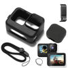 Picture of Accessories Kit Protective Soft Silicone Case for GoPro Hero 12/11/10/9 Black, Sleeve Case with Rubber Lens Cover + Screen Protector + Battery Side Cover + Lens Cover Cap for Go Pro Hero12 11 10 9