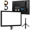 Picture of Bonvvie LED Video Light, Dimmable Camera Light with Built-in 5000mAh Li-ion Battery, CRI 97, USB Type C Ports, 3000-6500K Photo Light for Studio/Outdoor Photography, Vlog,Video Conference, Live Stream