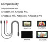 Picture of Spaseeba 3-in-1 Cable only Suitable for xppen Artist10S Artist12Pro Artist13.3Pro Artist15.6 Artist15.6Pro Drawing Pen Tablet